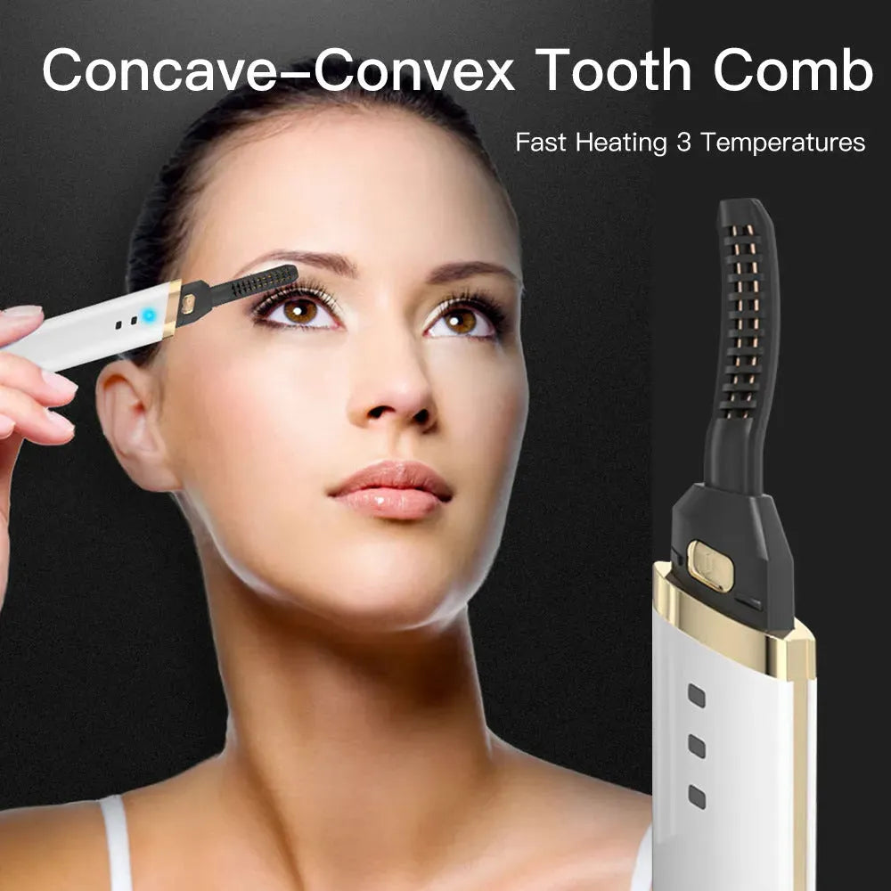 Eyelash Curler Electric Beauty Tool Styling Eyelashes - Bellarte Enchanté Eyelash Curler Electric Beauty Tool Styling Eyelashes